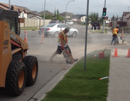 Concrete cutting